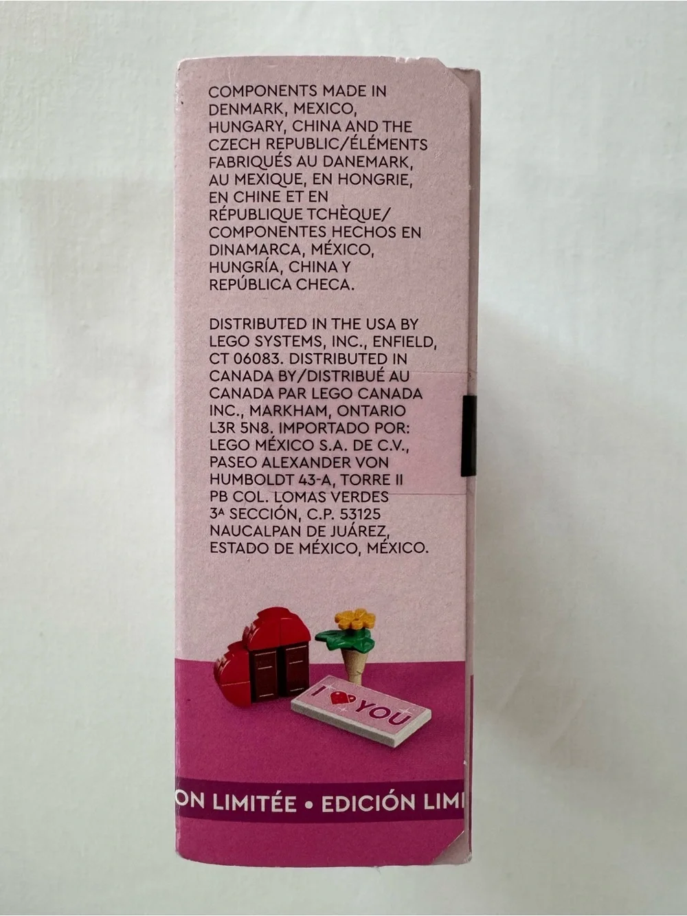 Lego love gift